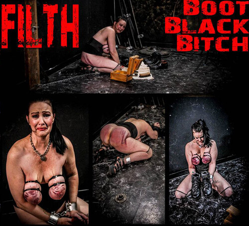 BrutalMaster – Slave Filth Boot Black Bitch