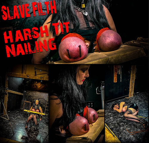 BrutalMaster – Slave Filth Tit Nailing