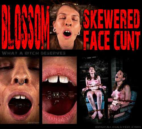 BrutalMaster – Blossom – Skewered Face Cunt (08.10.23)